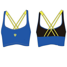 Señoras de secado rápido Yoga Sports Bra para deportes